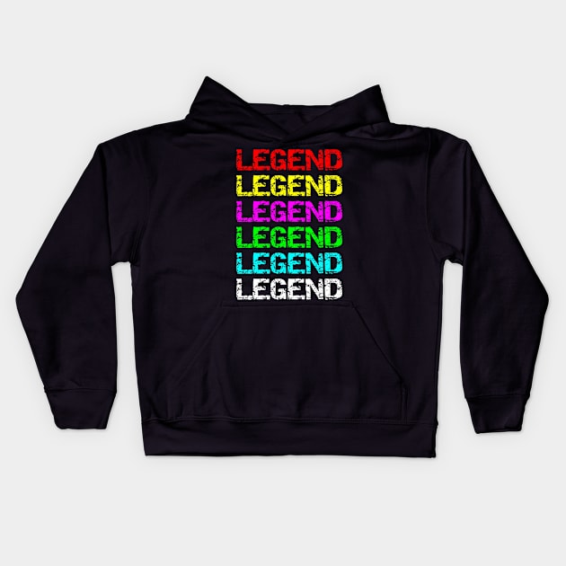 Legend Kids Hoodie by Boo Face Designs